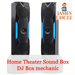 Home Theater Sound Box DJ Box mechanic Mr. Anirban Halder in Nilganj Bazaar